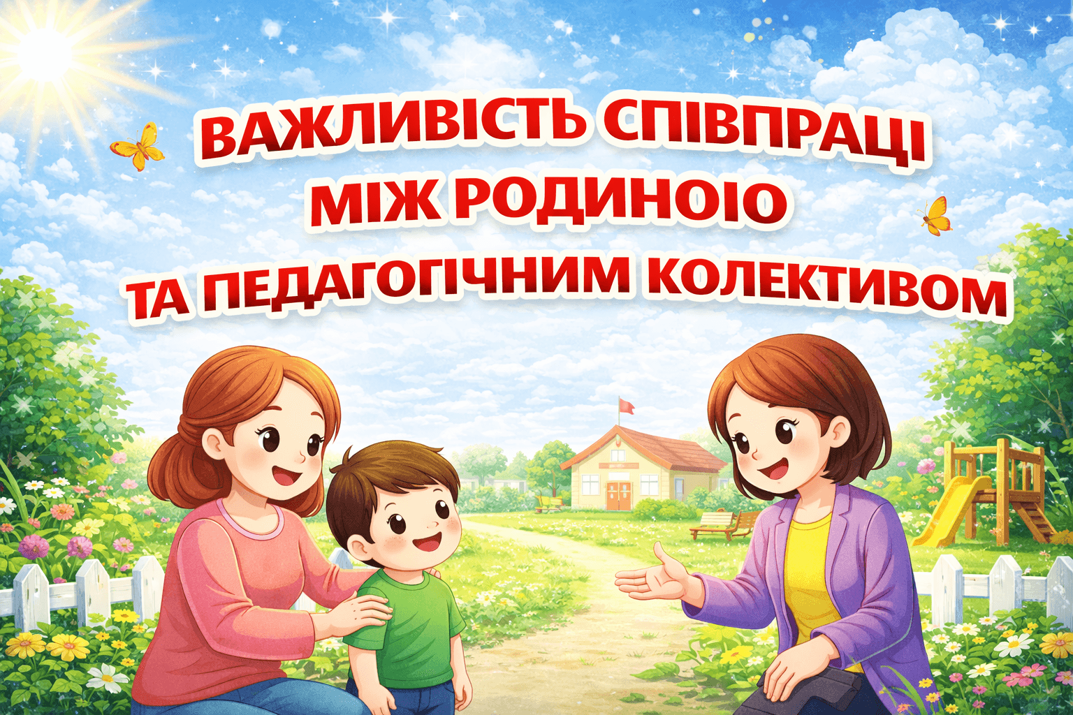 Важливість співпраці між родиною та педагогічним колективом