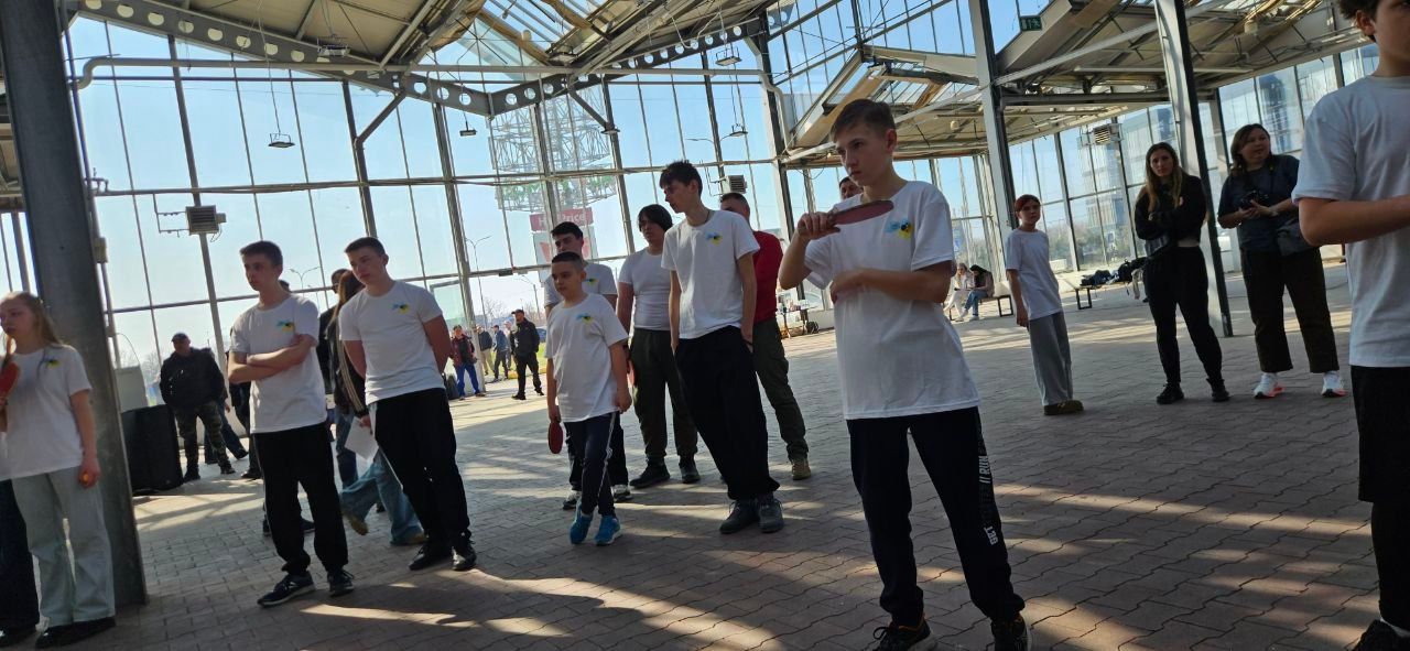 Турнір з настільного тенісу в межах проекту «FONTANKA MILITARY " 